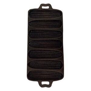 VTG Cast Iron Cornbread Pan BSR Birmingham Stove & Range 7 Ear With Handles 7SB